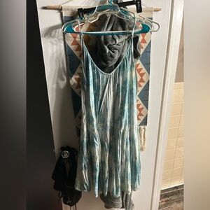 Tie dye dress cover up size small